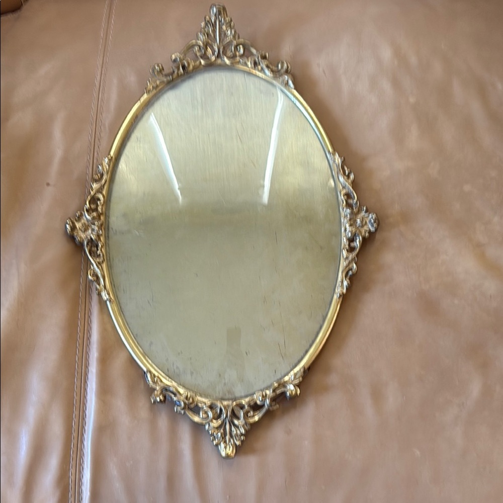 Gold Tone Ornate Wall Picture Frame
